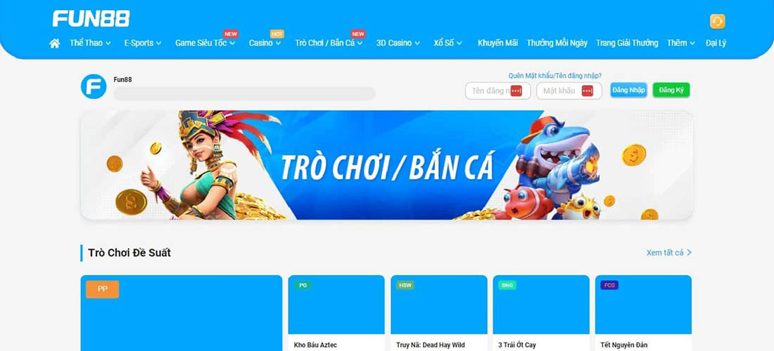 Fun88 Trang web